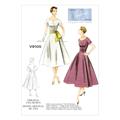 Vogue 9105 - Vintage kjole E5 (14-16-18-20-22)