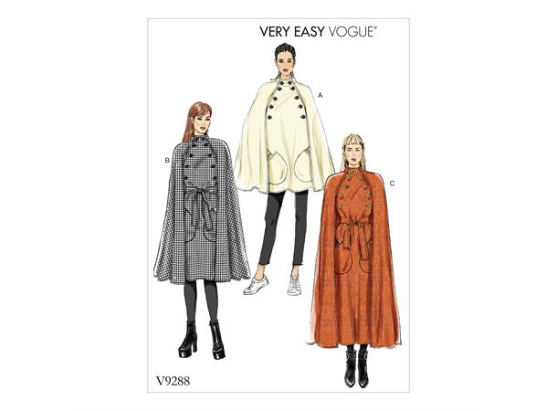 Vogue 9288 - Cape Y (XS-S-M)