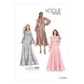 Vogue 9296 - Kjole A5 (6-8-10-12-14)
