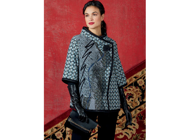 Vogue 9341 - Jakke med applikasjoner