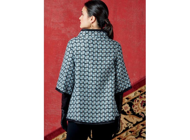 Vogue 9341 - Jakke med applikasjoner