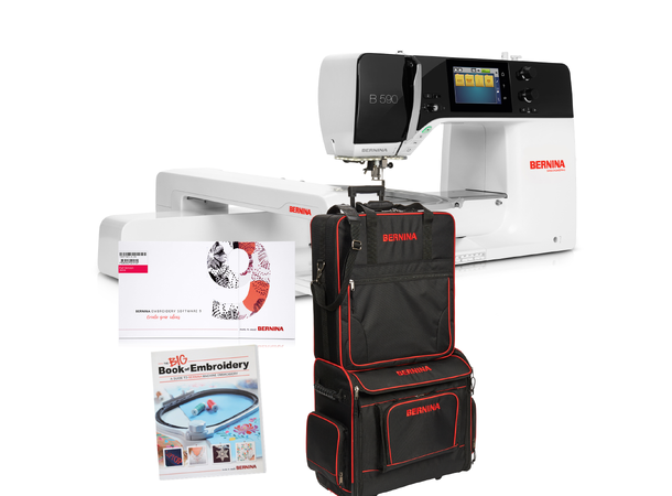 Bernina 590 Plus inkl. broderipakke - kampanjepris
