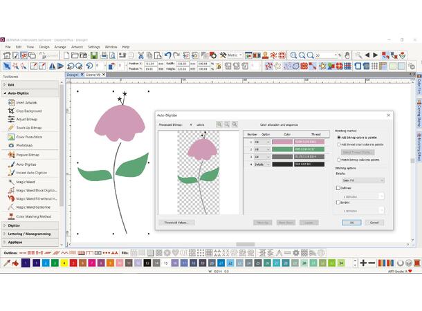 Bernina V9 Creator Broderistoftware - nybegynnere