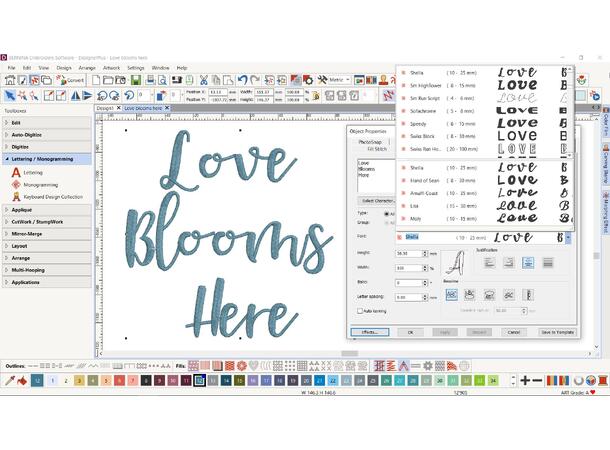 Bernina V9 Creator Broderistoftware - nybegynnere