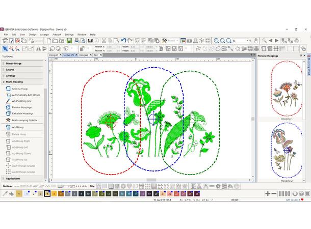 Bernina V9 Creator Broderistoftware - nybegynnere