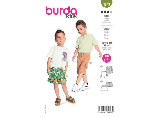 Burda 9242 - Shorts