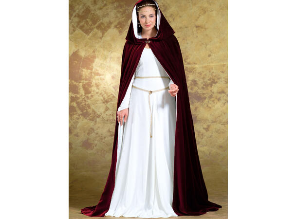 Butterick 4377- historisk kjole og kappe