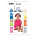 Butterick 4503- Klespakke barn CL (6-7-8)