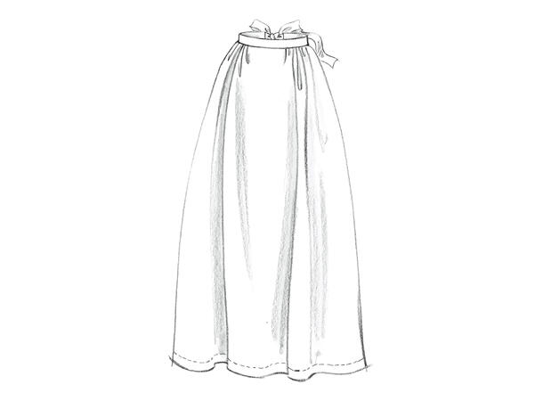 Butterick 5474- Historisk forkle til dame