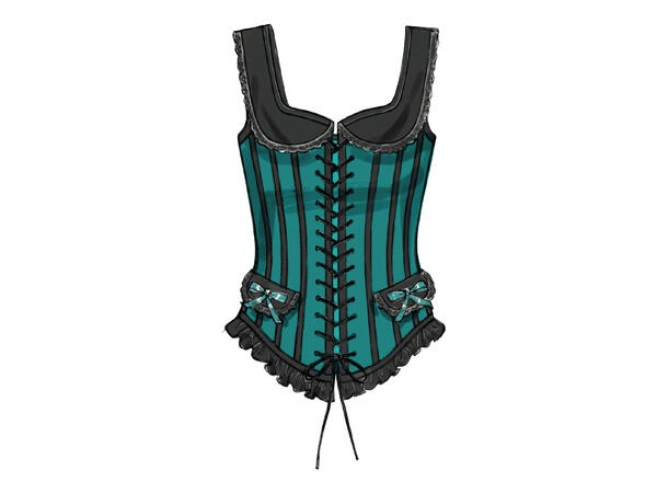 Butterick 5662- Historiske korsett