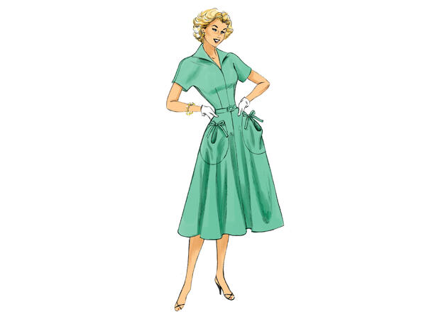 Butterick 6055- Retro Kjole