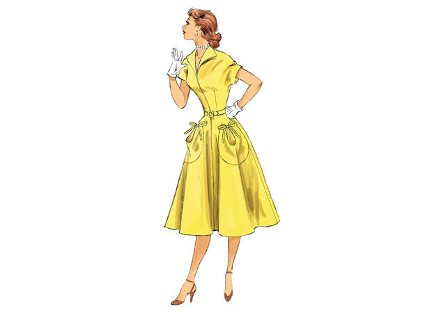 Butterick 6055- Retro Kjole