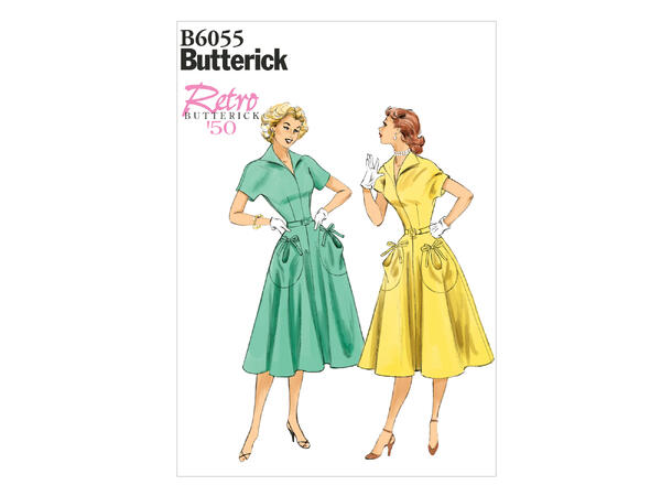 Butterick 6055- Retro Kjole