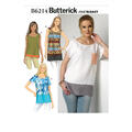 Butterick 6214- Topp til dame Y (XS-S-M)