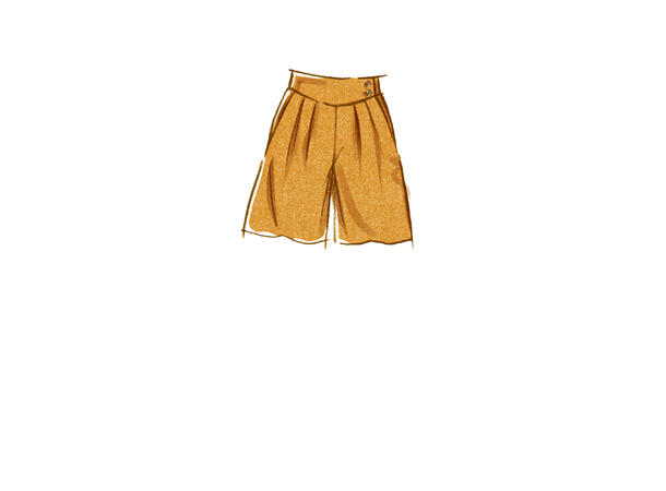 McCall's 8260 - Skjørt, shorts og Culotte.