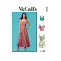 McCall's 8282 - Kjole & Topp A5 (6-8-10-12-14)