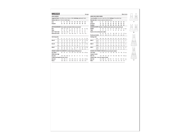 McCall's 8322 - Kjole.