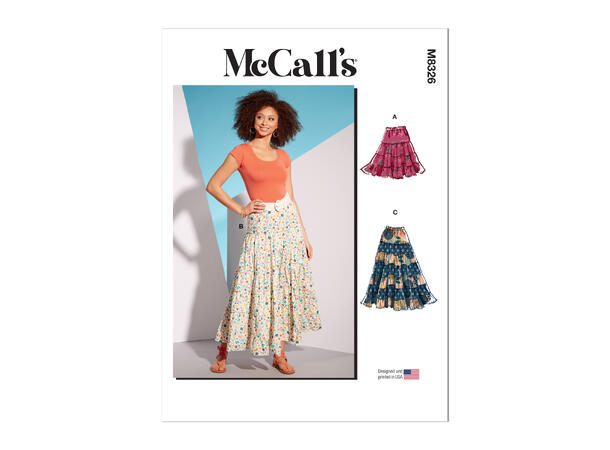 McCall's 8326 - Skjørt.