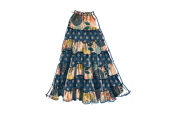 McCall's 8326 - Skjørt.