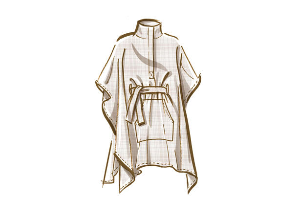 McCall's 8347 - Poncho.
