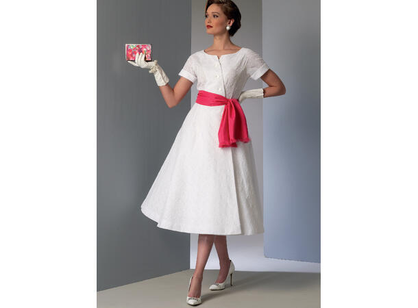 Vogue 9105 - Vintage kjole.