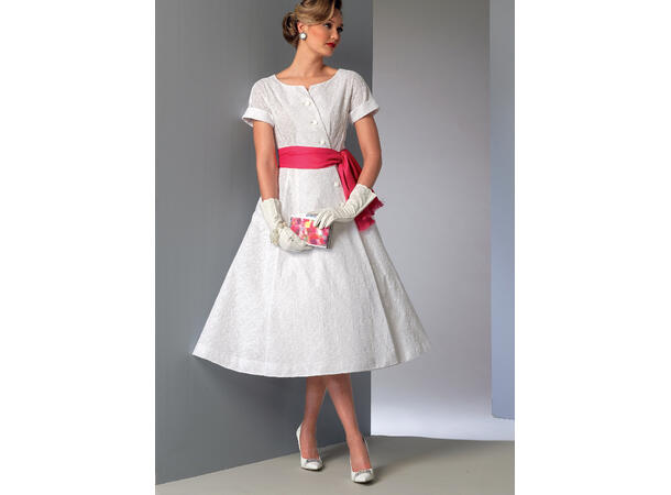 Vogue 9105 - Vintage kjole.