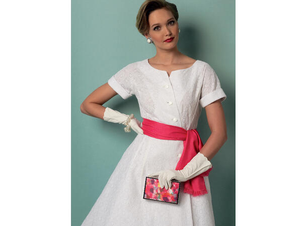 Vogue 9105 - Vintage kjole.