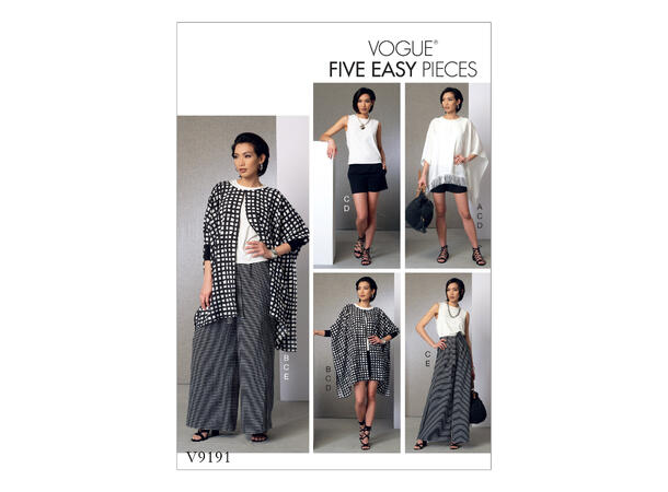 Vogue 9191 - Sett til dame.