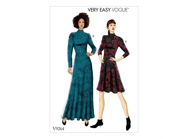 Vogue 9264 - Kjole A5 (6-8-10-12-14)