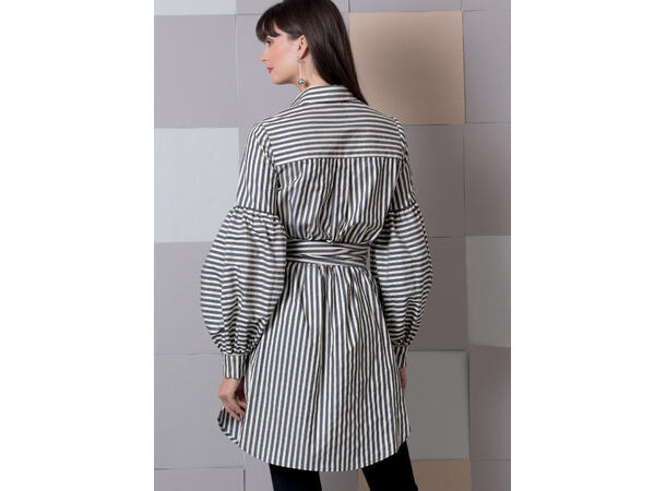 Vogue 9299 - Skjorte og skjortekjole.