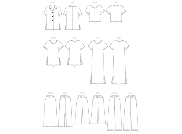 Butterick 3039 - Klespakke til dame