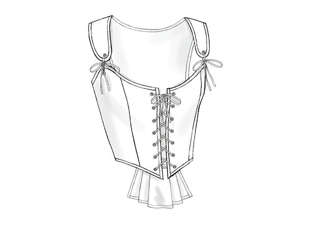 Butterick 4669- historisk korsett