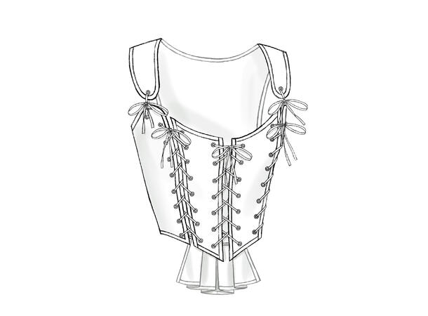 Butterick 4669- historisk korsett