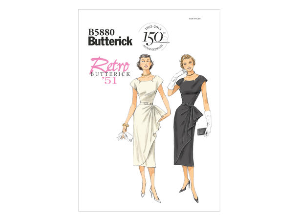 Butterick 5880- Retro Kjole