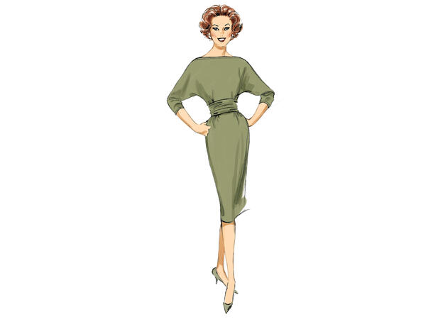 Butterick 6242- Retro Kjole