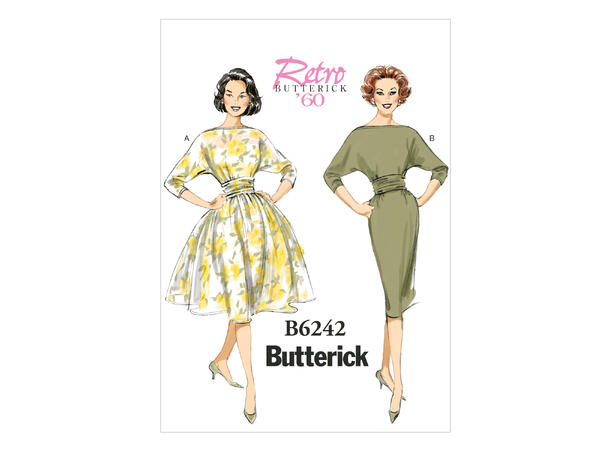 Butterick 6242- Retro Kjole