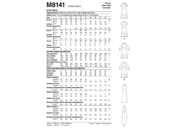 McCall's 8141 - Kjole