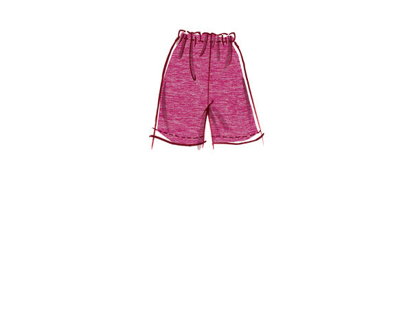 McCall's 8160 - Kjole, topp, shorts og bukse.