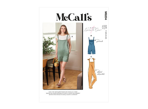 McCall's 8204 - Jumpsuit/Selebukse.