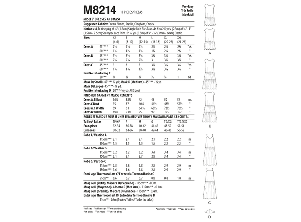 McCall's 8214 - Kjole.