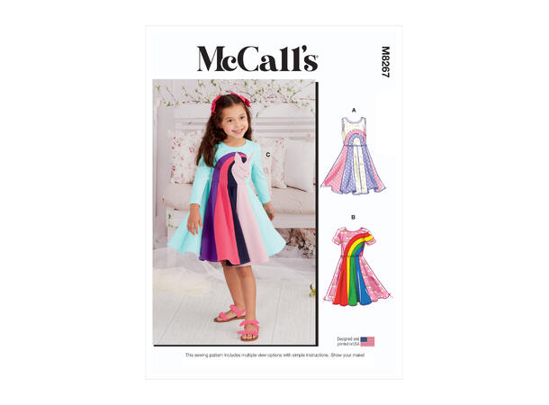 McCall's 8267 - Kjole til barn.