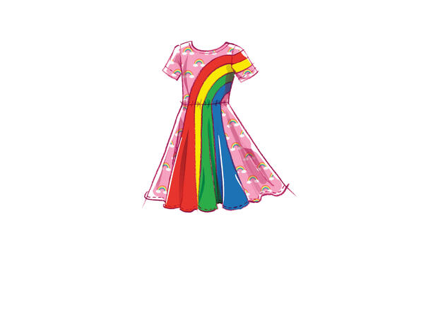 McCall's 8267 - Kjole til barn.