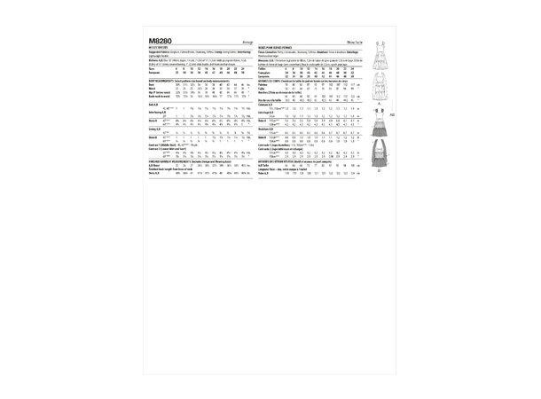 McCall's 8280 - Vintage kjole.