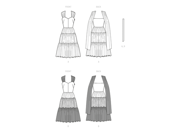 McCall's 8280 - Vintage kjole.