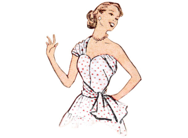 McCall's 8280 - Vintage kjole.