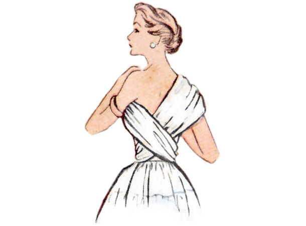 McCall's 8280 - Vintage kjole.