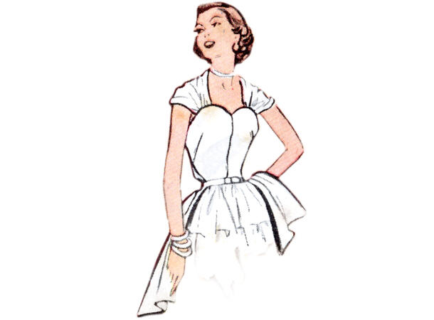 McCall's 8280 - Vintage kjole.