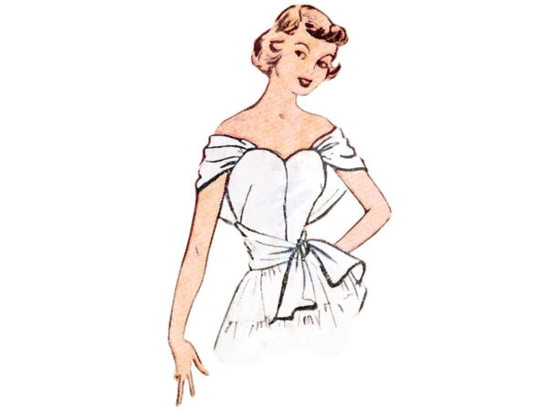 McCall's 8280 - Vintage kjole.