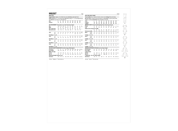 McCall's 8287 - Bluse.