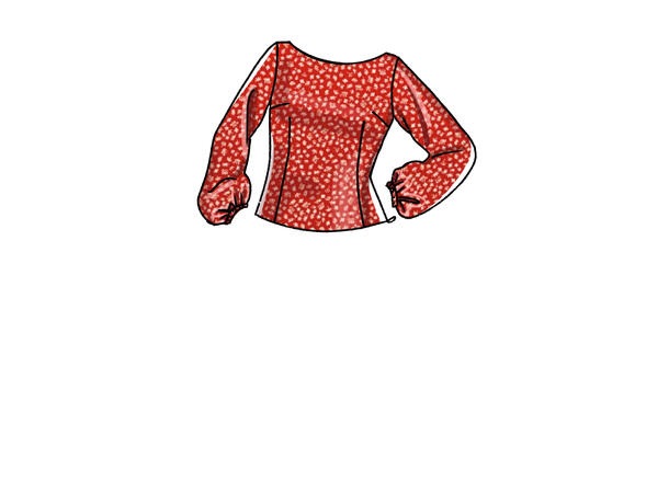 McCall's 8287 - Bluse.